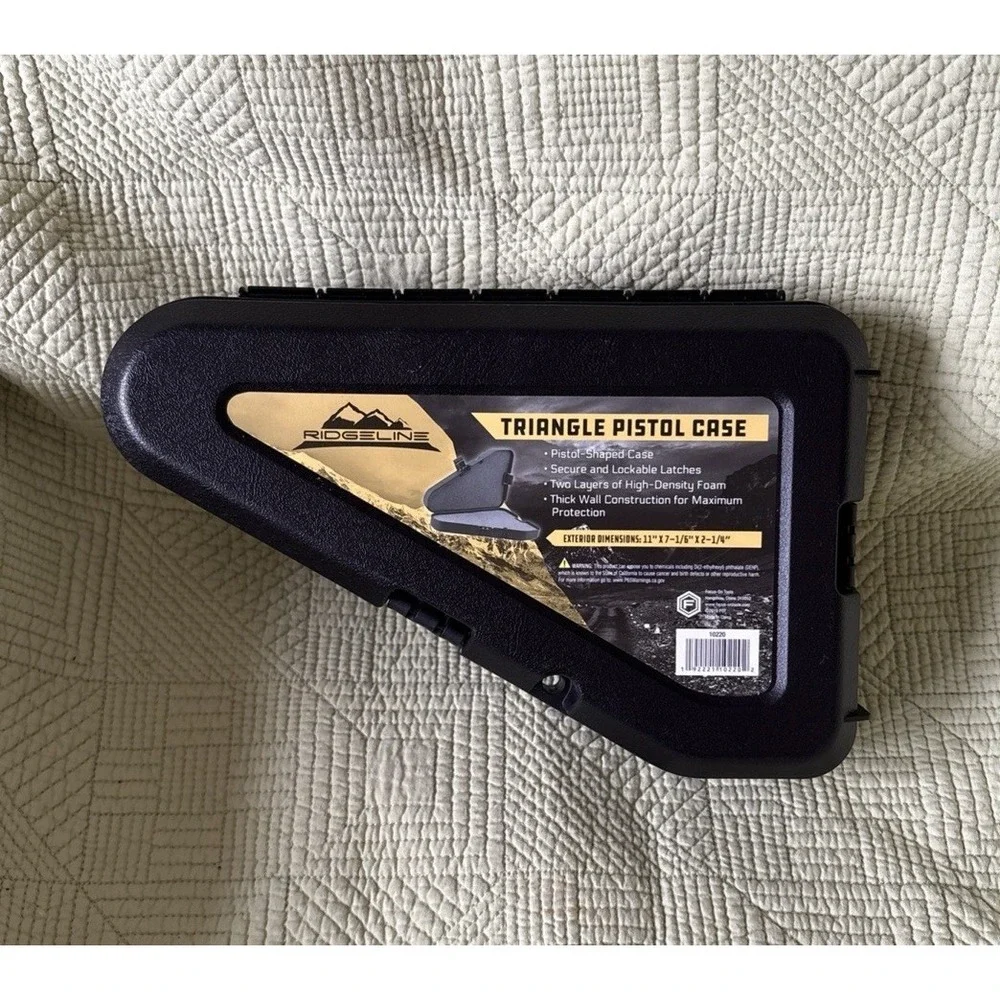 Ridgeline Triangle Pistol Hard Case 11 X 7